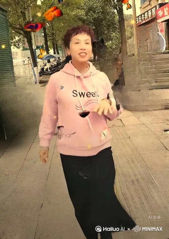 美女打少林拳。 by Hailuo AI Video Generator