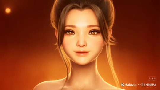 {"视频需求":{"核心目标":"在5秒内展现黄蓉兼具灵性美与性感张力的全身形象","时长控制":"精确5秒","风格要求":["古典武侠美学","高级性感表达","光影艺术级呈现"]},
"角色设定":{"面部特征":{"脸型":"莹润鹅蛋脸，下颌线精巧如工笔画","眉眼":"新月眉微蹙，杏眼含秋水波光。特写瞳孔中倒映烛火跃动","唇部":"桃花色唇瓣微启，唇角自然上扬的弧度带着似笑非笑的神韵"},
"身材呈现":{"比例":"身高162cm，腰臀比0.68的沙漏型曲线","肩颈线":"半透明纱衣滑落至肘部，展示天鹅颈与直角肩的流畅线条","腰腹":"束腰绸带勒出56cm腰围，侧身时显露马甲线阴影","腿部":"高开衩裙摆间笔直长腿若隐若现，足踝系细金链"},
"肌肤质感":{"光源响应":"蜜合色肌肤在烛光下泛琥珀光泽，汗珠沿锁骨滑落特写","细节处理":"后颈绒毛与腰窝凹陷处打柔光"}},
"性感强化设计":["动态发丝：盘髻微散的三缕青丝随动作拂过锁骨","布料反应：丝质裙装随肢体动作产生液态流动感","体温可视化：皮肤接触处（如指尖按唇）泛浅玫瑰晕","重力模拟：金步摇垂珠与耳坠摆动频率差异","潮湿质感：薄汗使胸前纱料呈半透明贴肤状态","呼吸韵律：胸部起伏频率从平静到急促的渐变","禁忌暗示：足尖挑飞屐履的0.3秒慢镜","触觉联想：指尖划过鎏金腰带时甲油反光闪烁"],
"服装方案":{"核心元素":"鹅黄汉式交领透明襦裙","性感改造":["深V领口延至胃部，用金丝蛛网纹薄纱填补","后腰镂空蝴蝶造型，展露腰窝","侧开衩至大腿中部，行动间腿线毕现","透明广袖设计，抬手时腋下风光若隐若现"],"配饰":["翡翠禁步悬于髋骨","足链铃铛随步轻响","鎏金臂钏卡在上臂最丰满处"]},
"镜头动作序列":[
{"时间点":"0-1秒","动作":"背对镜头解盘髻，乌发倾泻及腰，肩胛骨如蝶展翅"},
{"时间点":"1-2秒","动作":"慢镜回眸，舌尖轻扫下唇，左手扯松腰间系带"},
{"时间点":"2-3秒","动作":"旋身纱裙绽开，抬腿时开衩处露出整条右腿线条"},
{"时间点":"3-4秒","动作":"俯身向前，深V领口垂坠形成视觉纵深，右手抚过喉间汗珠"},
{"时间点":"4-5秒","动作":双手舒展抱于脑后，展露腋下透明纱衣与腰腹曲线，直视镜头定格。"}],
"光影氛围":{"主光源":"三盏仿烛光LED，色温1800K","辅助光":"顶部冷月光逆光勾轮廓","特效":["发丝边缘泛金红色光晕","汗珠折射七彩眩光","移动时拖曳残影流光"]},"禁忌尺度把控":{"裸露限制":"关键部位始终有薄纱/阴影覆盖","文化符号":"保留金铃铛、翡翠禁步等武侠元素","神态底线":"眼神保持狡黠智慧而非迷离"}}，写实风格，9：16的画面 by Hailuo AI Video Generator