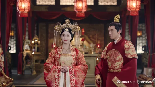 清朝公主美若天仙，嫁给王子 by Hailuo AI Video Generator