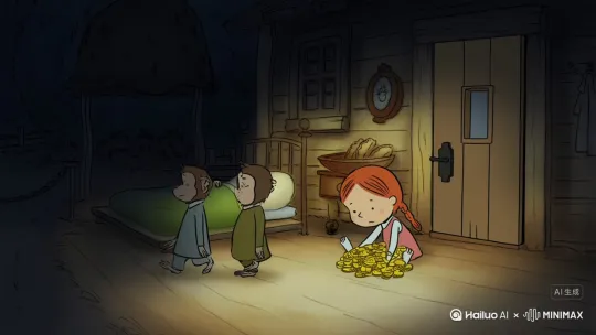 首页
皮皮家被贼伯伯光顾
自从皮皮在马戏班里表演过以后，小镇上就没人不知道皮皮力大无穷了。连报上都登了新闻。不过住在别处的人自然不知道皮皮是何等样人。

秋天里一个黑夜，两个流浪汉在威勒库拉庄那条马路上转悠。这是两个很讨厌很下流的贼，他们到镇头这儿来，是要找个人家偷东西。他们一看见威勒库拉庄有灯光，就决定进去，借口讨点面包吃。

也真巧，这天晚上皮皮正好把她所有的金币倒在厨房地板上数。她数数实在不行，不过有时候也真让她给数过来了。这也只是为了把数数完。

“……七十五，七十六，七十七，七十八，七十九，七十十，七十十一，六十十二，七十十三，七十十七……唉，当中一定还有几个什么数，对，想起来了！一百零四，一千。老天保佑！这笔钱倒不少！”皮皮说。


正在这时候有人敲门。
“进来不进来随你高兴，”皮皮叫道，“我不能代你作主！”

门开了，两个流浪汉走进来。不用说，他们一看见只有一个红头发小姑娘孤零零地坐在地板上数钱，眼睛顿时瞪得像铜铃一样！

“就你一个在家吗？”他们狡猾地问。

“哪儿的话，”皮皮说，“家里还有纳尔逊先生。”

两个贼弄不清楚纳尔逊先生只是只小猴子，这会儿正在它那张漆绿色的小床上睡觉，肚子上盖着一条娃娃毛毯。他们以为这是这一家的家长，名字叫纳尔逊先生，于是他们狡猾地对眨了一眼。

“咱们等会儿再来。”他们这眼色就是这意思，可是他们对皮皮说：


“对了，我们不过进来看看你们的钟。”
他们两个已经昏了头，不再去想什么黄油面包了。

“你们这么又高又大还没见过钟？”皮皮说。“你们怎么长大的？钟滴嗒滴嗒响。我想你们要知道它干什么吧？嗯，它走了又走，可永远走不到门口。你们还有什么不懂的就问吧。”她鼓励他们说。

两个流浪汉想。皮皮也许太小了，跟她讲不清看钟的事，于是一声不响，转身出去。

“我也不指望你们会说‘嗒’，”皮皮在他们后面叫道，“可你们至少也该说声‘嘀’。不过你们也没有普通的钟表观念！不过也好，太平了。”皮皮说着又去数她的钱。

两个流浪汉出来，兴奋得搓着手。

“我的好伙计！你看到那堆钱吗？”一个说。

“对，真是福从天降，”另一个说，“咱们如今只等这小丫头跟那叫纳尔逊的睡着，就溜进去把那一大堆钱统统拿到手。”

他们于是坐在果园里一棵橡树底下等。天上落下冰凉的毛毛雨，他们又饿得慌。这实在不好受，不过一想到那堆钱，他们的心情也就好了。

其他房子的灯光接连灭掉，就是威勒库拉庄的灯光还亮着。因为皮皮这会儿忙着自学波尔卡舞，学不会不肯上床睡觉。不过到最后，威勒库拉庄的几个窗子也黑了。

两个流浪汉在园子里还等了好大一会儿，好拿准纳尔逊先生的确睡着了。最后他们悄悄地溜到后门，准备用他们的撬门工具把门弄开。其中一个（他叫布洛姆）完全偶然地转转门把手。门根本没锁上。

“他们准是忘了，”他跟他的同伙咬耳朵，“门开着！”

“那更好了。”另一个说。这个黑头发家伙，认识他的人都叫他霹雳火卡尔松。

霹雳火卡尔松打开手电筒，两人溜进了厨房。厨房里没人。隔壁房间有皮皮的床，还有纳尔逊先生那张娃娃小床。

霹雳火卡尔松打开房门，小心地往里看。里面静悄悄的，于是他用手电筒把整个房间照了一遍。手电简的光一照到皮皮的床上，两个流浪汉顿时大吃一惊，因为他们看见枕头上只有一双脚。皮皮照例把她的头对着床尾，用被子盖着。

“那一定就是那个小丫头，”霹雳火卡尔松给布洛姆咬耳朵说，“她一准睡着了。可你看那个纳尔逊在哪儿呢？”

“对不起，得叫纳尔逊先生，”被子底下传出皮皮安静的声音，“纳尔逊先生睡在那张绿色娃娃小床上。”

两个流浪汉吓得拔腿就要逃走。可他们把皮皮的话琢磨了一下。纳尔逊先生睡在娃娃小床上！他们用手电筒一照，就照出了娃娃小床和床上躺着的小猴子。霹雳火卡尔松忍不住大笑。

“布洛姆，”他说，“纳尔逊先生是只猴子，哈哈哈！”

“对，你们以为他是谁？”被子下面皮皮平静的声音说。“是轧草人吗？”

“你的妈妈和爸爸不在家？”布洛姆问。

“不在，”皮皮说，“他们不在！一直不在！”

霹雳火卡尔松和布洛姆高兴得咯咯笑。

“那么我的小姐，”霹雳火卡尔松说，“出来吧，我们想跟你谈谈！”

“不要，我睡了，”皮皮说，“又是谈钟吗？说到钟，你们倒先猜猜：钟怎么走了又走，总走不到门口？”

可布洛姆一下子狠狠地抓住被子一拉，就把它从皮皮身上拉下来了。

“你会跳两拍子圆舞吗？”皮皮一本正经地盯住他看。“我会！”

“你问得太多了，”霹雳火卡尔松说，“也能让我们问一下吗？比方说，你刚才地板上那些钱在哪儿？”

“在柜子上的手提箱里。”皮皮老老实实地回答。

霹雳火卡尔松和布洛姆奸笑起来。

“我希望你不介意我把手提箱拿回去吧，小朋友？”霹雳火卡尔松说。

“噢，一点也不，”皮皮说，“当然不介意！”

于是霹雳火卡尔松毫不客气，走过去把手提箱拿下来 by Hailuo AI Video Generator