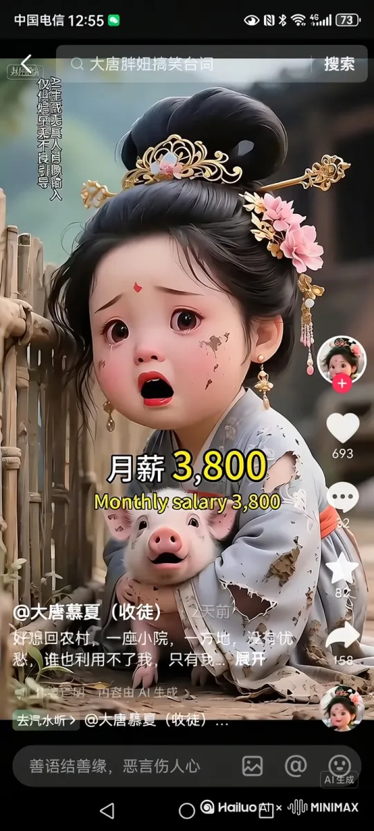 制作动态视频 by Hailuo AI Video Generator