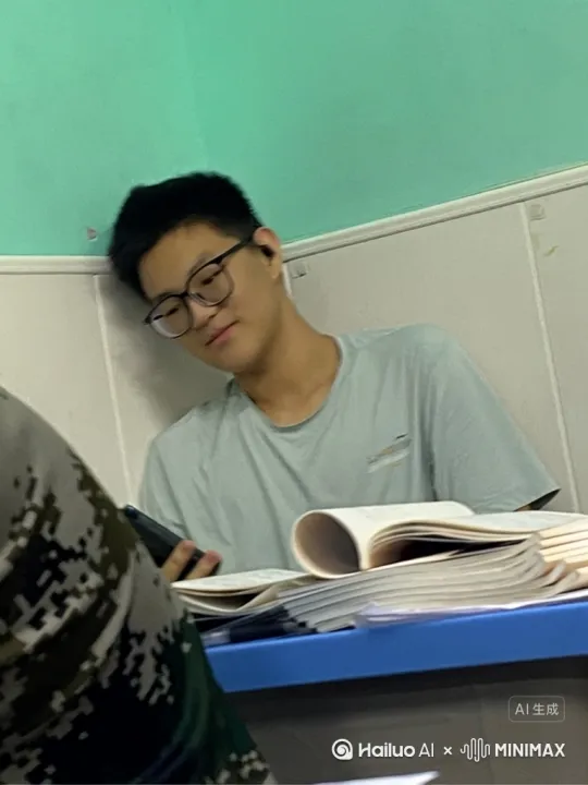 [左移,右摇,跟随]从图片中，这个这个人因为跟女朋友吵架被女朋友删了微信之后，痛哭流涕，下定决心给女朋友点外卖 by Hailuo AI Video Generator