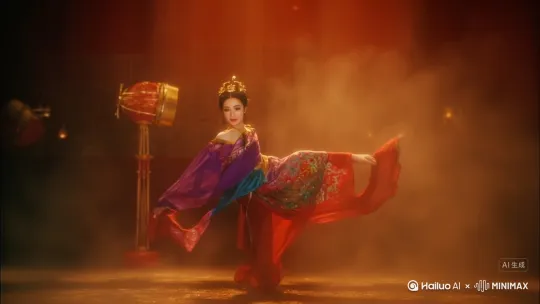 跳一曲鸟儿摇 by Hailuo AI Video Generator