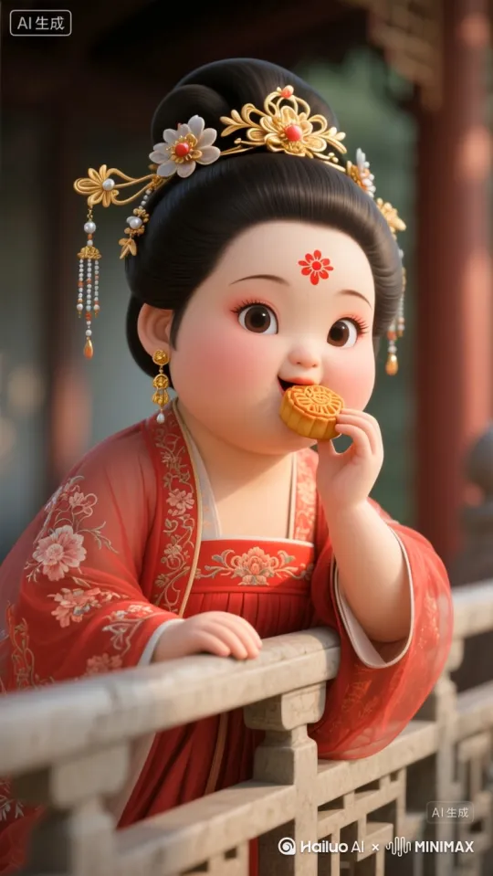 红豆在砂锅里熬成了绵长的思念，酥皮在烤炉里烘出了团圆的温度，这枚豆沙月饼，是刻在记忆里的中秋符号。
 
老辈人说，好豆沙要“见沙不见粒”——饱满的红豆经日光晾晒，清水淘洗，再用柴火慢煨，熬到手指一捻便化在掌心。糖要少，刚好衬出豆子的本味；油要轻，才留得住那份清润。酥皮擀得透薄，卷成螺旋的纹路，烤至边缘微焦，咬下去先是“咔嚓”一声脆，接着是豆沙的绵密漫上来，甜得温吞，香得妥帖。
 
就像小时候，妈妈总把第一块刚出炉的豆沙月饼塞给我，烫得直搓手，却舍不得松口。如今月饼摆在精致的碟子里，可那口甜，还是和当年一样——是寻常日子里的小满足，是千里之外都能闻到的家的味道。
 
这个中秋，让这枚豆沙月饼，替你把那句“想家了”，轻轻说给月光听。 by Hailuo AI Video Generator