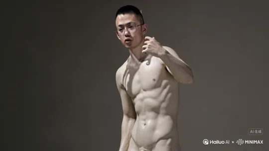 從多个角度呈现這雕塑細節 by Hailuo AI Video Generator