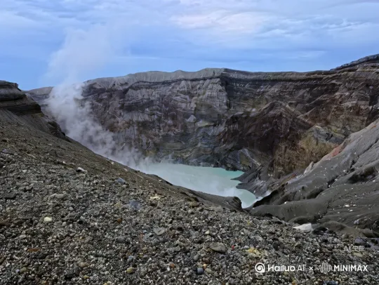 火山突然噴發了 by Hailuo AI Video Generator