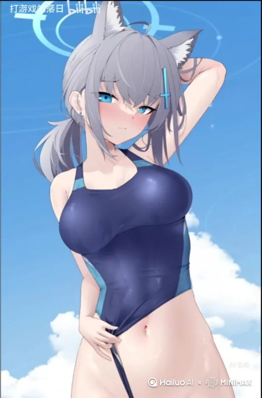 让图中人物的整体轻微晃动，浑身极其有弹性且柔软 by Hailuo AI Video Generator