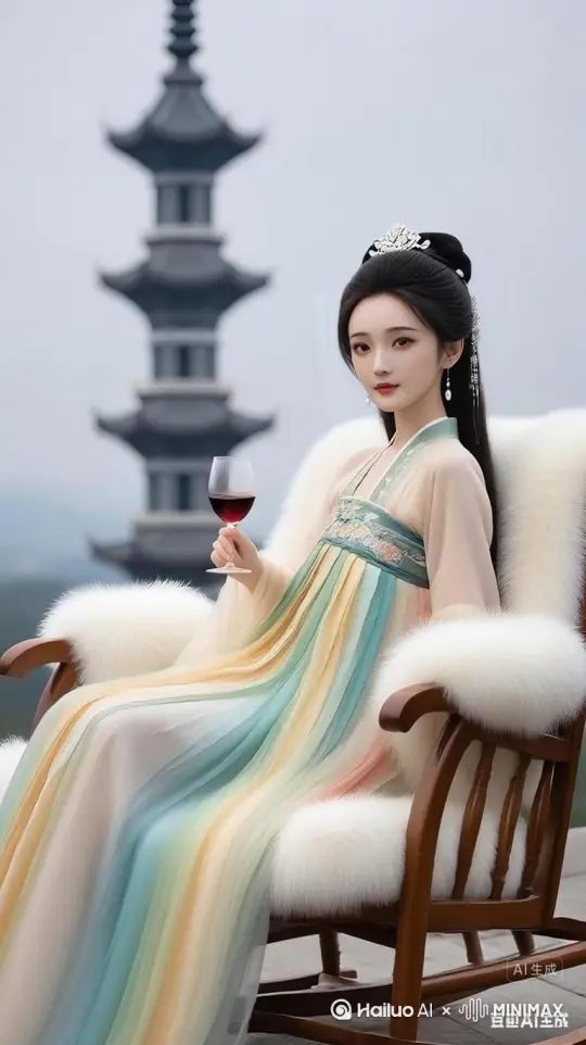 微风徐徐，另一只手慢慢放到椅子上，人物喝口酒说着话:别等风来，自己跑起来就会有风。只要心还跳，就没有真正的绝路。 by Hailuo AI Video Generator