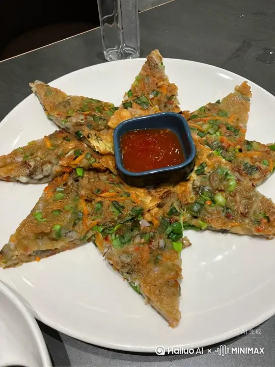 这是一给潮汕的土菜蚝烙，请从生蚝到这道土菜的制作过程，通过动画或艺术等艺术形式生成一段动画或视频 by Hailuo AI Video Generator