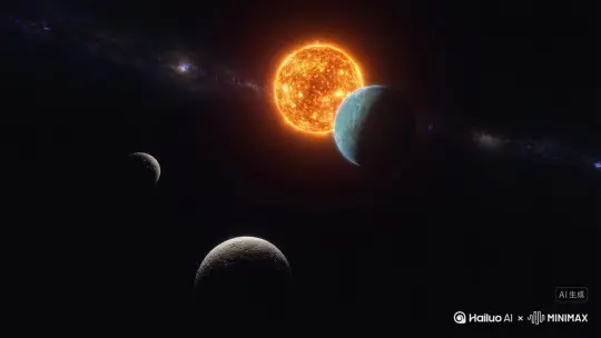 三体运动 by Hailuo AI Video Generator
