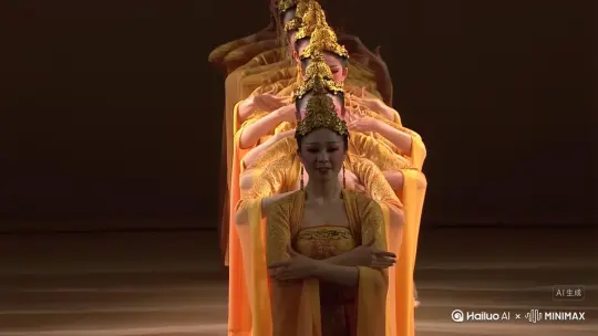 <[固定镜头]千手观音 by Hailuo AI Video Generator