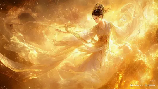 飞天、龙、凤凰、麒麟、女娲 by Hailuo AI Video Generator