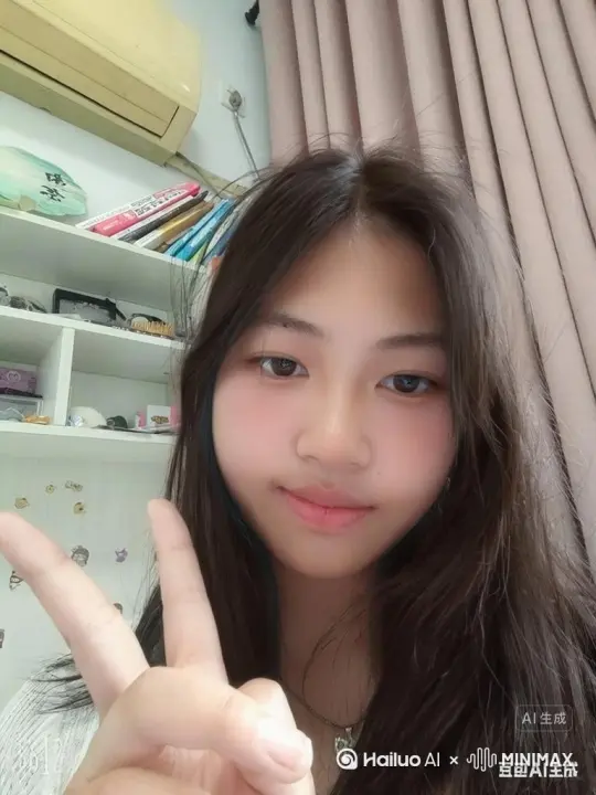 让他找让它长出十分强壮的肌肉，穿着黑色背心站起来秀肌肉 by Hailuo AI Video Generator