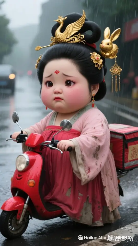 不上班，哪来的底气，没底气哪来的好生活，成年人嘛，黑夜的时候可以矫情，天亮了就得加油工作，虽然挣的都是小钱，但也能温暖我们的小家 by Hailuo AI Video Generator