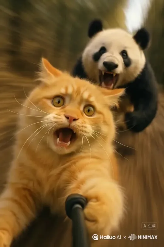 熊猫 by Hailuo AI Video Generator