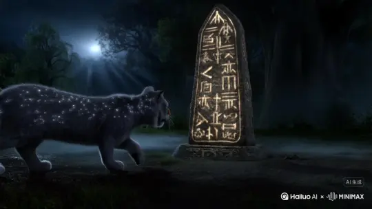 镜头描述:小猫的奇幻变身
场景设定
在一个被魔法笼罩的古老森林中,月光透过高耸的树冠洒下银色的光辉,地面上弥漫着淡淡的薄雾。森林深处,隐藏着一片神秘的空地,空地中央有一块古老的石碑,上面刻满了神秘的符文。
镜头一:小猫的发现
视角1:中景
画面从空地边缘开始,一只小巧玲珑的小猫轻盈地跳入画面。它的毛色如同午夜的星空,闪烁着点点银光。小猫好奇地四处张望,突然,它的目光被石碑吸引。它小心翼翼地走近石碑,用小爪子轻轻触碰上面的符文。
视角2:近景
镜头拉近,聚焦在小猫的脸上。它的眼睛闪烁着好奇与期待的光芒。就在这时,石碑上的符文突然亮起,发出耀眼的光芒。小猫被光芒包围,身体开始微微颤抖。
镜头二:小猫变老虎
视角1:中景
画面切换到小猫的全身,它的身体在光芒中逐渐变大,毛色也发生了变化,从银灰色变成了金色与黑色相间的条纹。它的四肢变得更加粗壮有力,尾巴也变得更加修长。
视角2:远景
镜头缓缓拉远,小猫已经完全变成了一只威风凛凛的老虎。它站在石碑前,仰起头,发出一声震耳欲聋的虎啸。声音响彻整个森林,惊起一群飞鸟。月光洒在老虎的身上,它的皮毛闪烁着神秘的光芒,如同森林中的王者。
镜头总结
通过两个视角的切换,我们见证了一只小猫在神秘石碑的魔力下,逐渐变成一只老虎的奇幻过程。从最初的好奇与期待,到变身后的威风凛凛,每个细节都充满了玄幻与神秘的色彩。首尾帧的连贯视角,让观众仿佛亲眼目睹了这场神奇的变身,感受到了魔法森林中的无尽奥秘。 by Hailuo AI Video Generator
