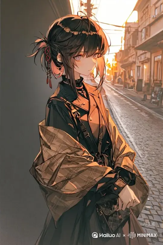 让图中的人物头发随微风飘动，不要改变任何其他地方[固定镜头] by Hailuo AI Video Generator