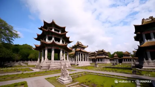 圆明园历史介绍 by Hailuo AI Video Generator