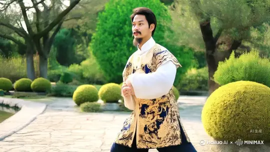 他在打太极拳 by Hailuo AI Video Generator