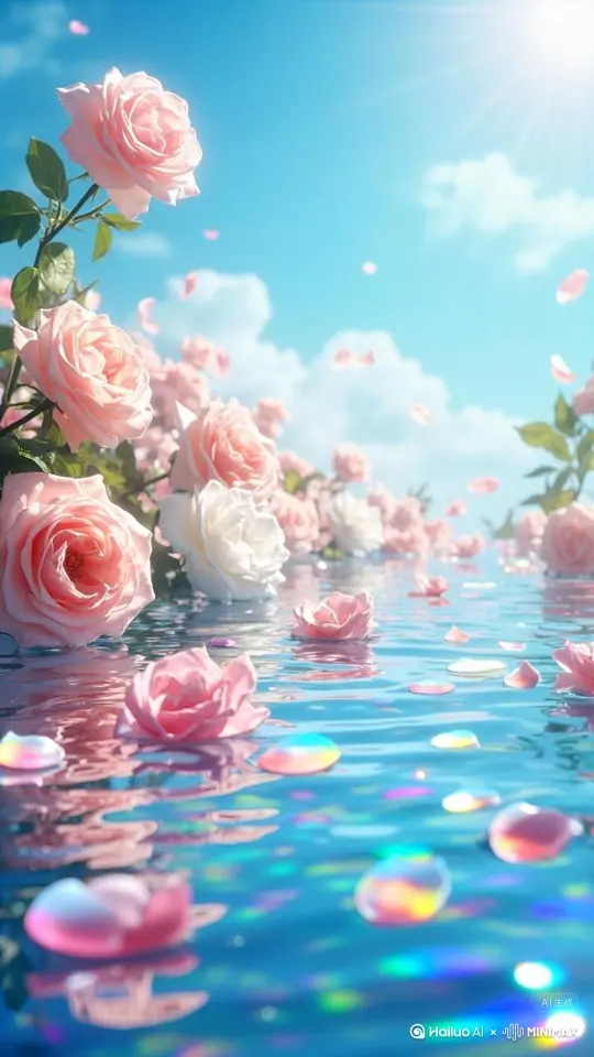 [推进]    水面波动 by Hailuo AI Video Generator