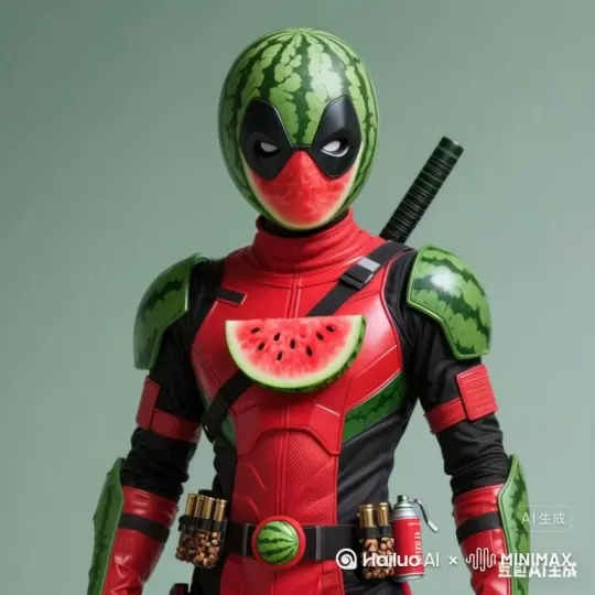 终极解暑炮！”：** 集中能量，喷射出一道巨大的、清凉无比的西瓜汁洪流，瞬间扑灭火焰、冲刷污秽、让燥热博士瞬间“冷静”下来。
水果侠终极必杀技 by Hailuo AI Video Generator