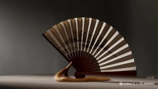 折扇发展史：一柄开合间的千年清风 by Hailuo AI Video Generator