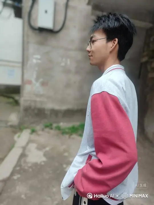 主体人物身上变出一大团微小深红色花瓣，花瓣向外爆炸式扩散，主体人物身体随之从四肢开始逐渐瓦解，化作无数红色粒子轻盈飘散，最终人物完全消散在漫天飞舞的花瓣中，人物完全消失，写实风格，电影光效 by Hailuo AI Video Generator