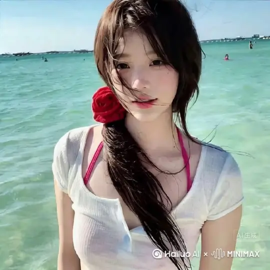 帮我生成一个视频：让图片中的场景动起来，人物变成无数灰色颗粒消失在视频中，向右吹走，原比例。比例 16:9，时长 5s，模型 高品质[右移,跟随] by Hailuo AI Video Generator