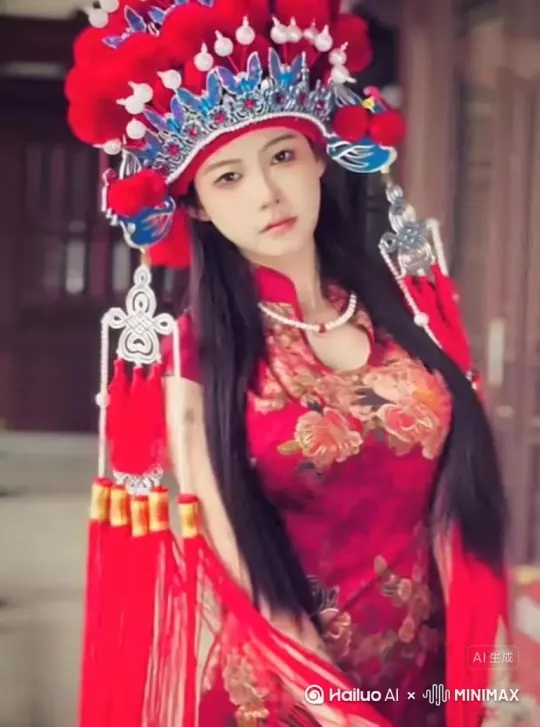 帮我生成一个视频：让图片中的场景动起来，人物变成无数玫瑰花瓣消失在视频中，向右吹走，原比例。比例 16:9，时长 5s，模型 高品质[右移,左摇,跟随] by Hailuo AI Video Generator