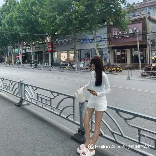 （主体人物身上变出一大团微小深红色花瓣，花瓣向外爆炸式扩散，主体人物身体随之从四肢开始逐渐瓦解，化作无数红色粒子轻盈飘散，最终人物完全消散在漫天飞舞的花瓣中，人物完全消失，写实风格，电影光效 by Hailuo AI Video Generator