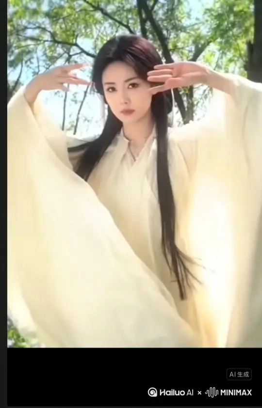 帮我生成一个视频：让图片中的场景动起来，人物变成无数灰色沙尘消失在视频中，向右吹走（沙城数量只在人物中慢慢涌现，然后消失）   原比例。 模型  高品质[右移,左摇,跟随] by Hailuo AI Video Generator