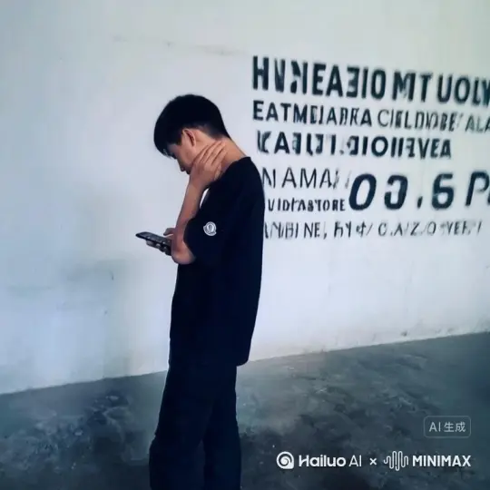 帮我生成 一个视频  让图片动起来 让人物变成无数黑色沙尘消失在视频中 向右吹走 (沙尘数量只在人物中涌出  然后人物跟着消失消失 ）[右移,左摇,跟随] by Hailuo AI Video Generator