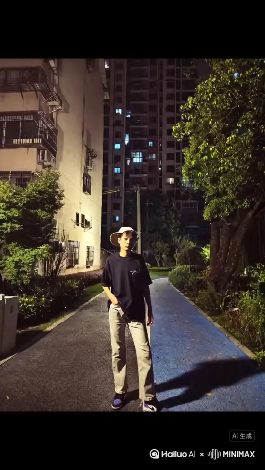 （主体人物身上变出一大团微小深红色花瓣，花瓣向外爆炸式扩散，主体人物身体随之从四肢开始逐渐瓦解，化作无数红色粒子轻盈飘散，最终人物完全消散在漫天飞舞的花瓣中，人物完全消失，写实风格，电影光效）拿了回复下[右移,左摇,跟随] by Hailuo AI Video Generator