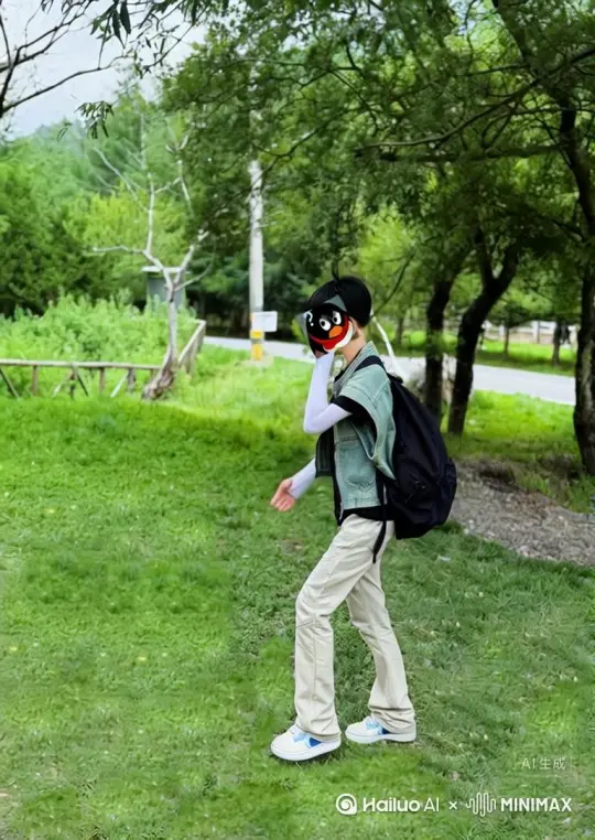 [右移,左摇,跟随]帮我生成一个视频：让图片中的场景动起来，人物变成无数暗红色玫瑰花瓣消失在视频中，向右吹走，但人物不要动，不要有扭头扭身的动作，就是慢慢从左到右，变成无数花瓣飘落消失原比例。比例 16:9，时长 5s，模型 高品质 by Hailuo AI Video Generator