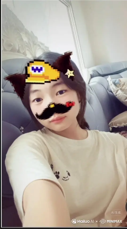 帮我生成一个视频：让图片中的场景动起来，人物变成无数灰色沙尘消失在视频中，向右吹走（沙城数量只在人物中慢慢涌现，然后消失）   原比例。模型  高画质[右移,左摇,跟随][右移,左摇,跟随] by Hailuo AI Video Generator