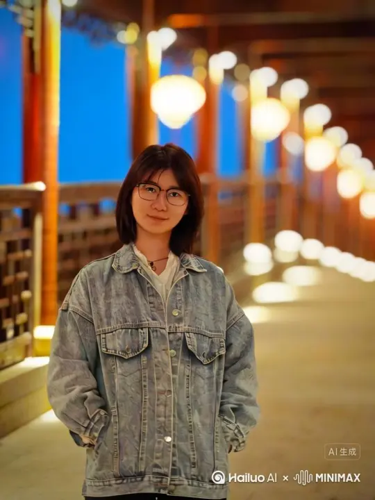 帮我生成一个视频：让图片中的场景动起来，人物变成无数红色沙尘炸开消失在视频中，向右吹走，（沙尘数量只在人物慢慢中涌出，然后消失）原比例。模型 高品质 by Hailuo AI Video Generator