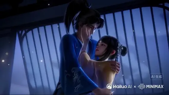 毫无征兆地，那个身影的身体开始分裂成暗红色的粒子，这些粒子本应缓缓飘散，既不发光也不反射光线，以确保这种消散过程看起来平滑，在大小和方向上保持一致，不会出现背景扭曲。随着他的手逐渐消散，他的身体也继续消失，一次一个粒子，直到只剩下如飘浮尘埃般的东西在阳光下消逝不见  。 by Hailuo AI Video Generator