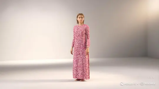 帮我生成一个人变成花瓣视频[右移,左摇,跟随] by Hailuo AI Video Generator