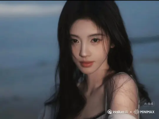 让图片中的场景动起来，人物变成无数红色沙尘消失在视频中，向右吹走，原比例，时长 5s，模型 高品质。比例 4:3。 by Hailuo AI Video Generator