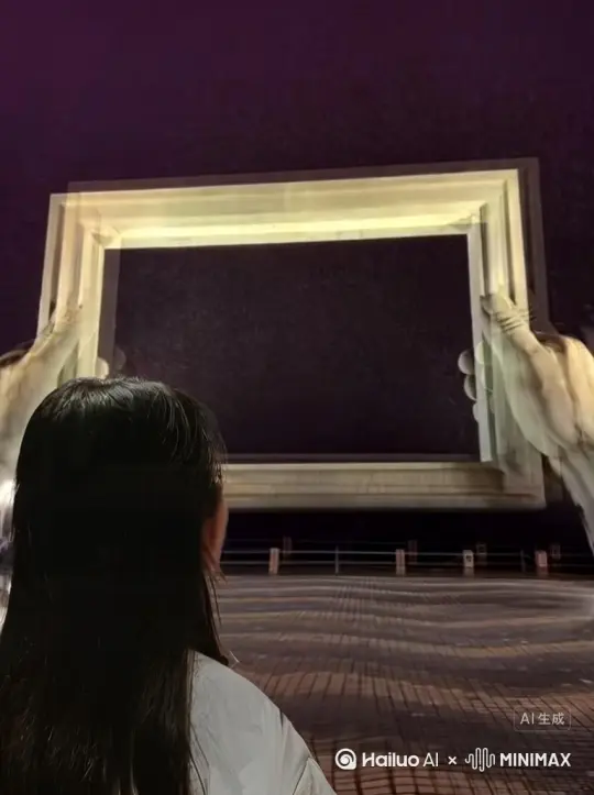帮我生成一个视频：[右移,左摇,跟随]帮我生成一个视频：让图片中的场景动起来，人物变成无数红色玫瑰花瓣
消失在视频中，向右吹走，原比例。比例 16:9，时长 5s，模型 高品质 by Hailuo AI Video Generator