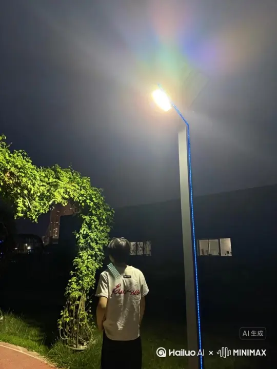 帮我生成一个视频：让图片中的场景动起来，人物变成无数红色颗粒消失在视频中，向右吹走，原比例。比例 16:9，时长 5s，模型 高品质 by Hailuo AI Video Generator