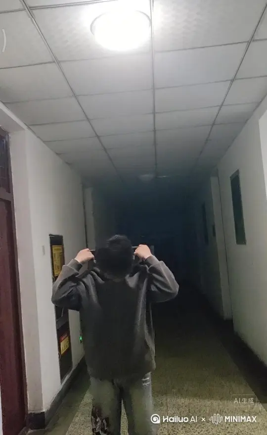 帮我生成一个视频：让图片中的场景动起来，人物变成无数红色花瓣消失在视频中，向右吹走，原比例。比例 16:9，时长 5s，模型 高品质 by Hailuo AI Video Generator