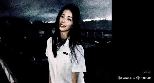 主体人物身上变出一大团微小深红色花瓣，花瓣向外爆炸式扩散，主体人物身体随之从四肢开始逐渐瓦解，化作无数红色粒子轻盈飘散，最终人物完全消散在漫天飞舞的花瓣中，人物完全消失，写实风格，电影光效 by Hailuo AI Video Generator