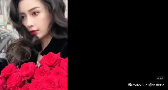 将人物身体分裂成鲜艳的玫瑰花瓣,从她的肩膀和脸开始。身体继续消失,一片一片,直到除了漂浮之外什么都没有剩下灰尘消失在阳光下。画面整个过程、影子和必须保留照明完全不变。明亮的红色粒子缓慢地漂移,既不发光也不反射光。确保解体看起来平滑自然,颗粒保持不变。 by Hailuo AI Video Generator