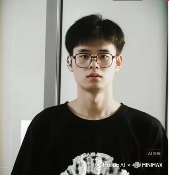 帮我生成一个视频，让图片中的场景动起来，人物变成无数的灰色沙尘消失在视频中 向右吹走，沙尘数量只在人物漫漫中涌出然后消失 原比例模型高品质用右移左摇跟随[右移,左摇,跟随] by Hailuo AI Video Generator