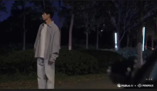 帮我生成一个视频：让图片中的场景动起来，人物变成无数玫瑰花瓣[右移,左摇,跟随]消失在视频中，向右吹走，原比例。比例 16:9，时长 5s，模型 高品质 by Hailuo AI Video Generator