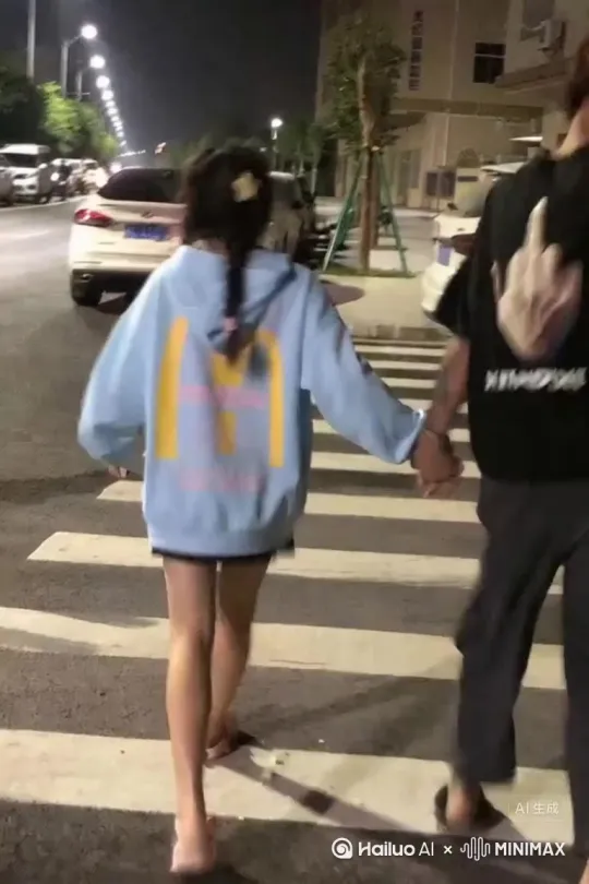 帮我生成一个视频：让图片中的场景动起来，人物变成无数灰色颗粒消失在视频中，向右吹走，原比例。比例 16:9，时长 5s，模型 高品质 by Hailuo AI Video Generator