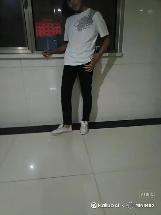 帮我生成一个视频：让图片中的场景动起来，人物变成无数灰色沙尘消失在视频中，向右吹走（沙城数量只在人物中慢慢涌现，然后消失）   原比例。模型  高画质 by Hailuo AI Video Generator