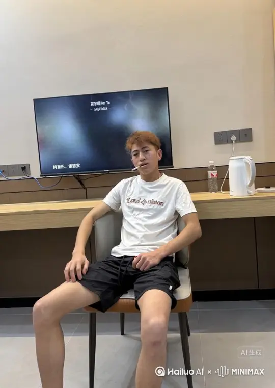 帮我生成一个视频：让图片中的场景动起来，人物变成无数灰色沙尘消失在视频中，向右吹走，（沙尘数量只在人物慢慢中涌出，然后消失）原比例。模型 高品质 by Hailuo AI Video Generator