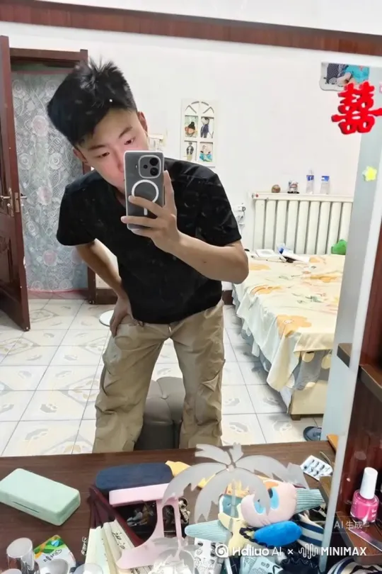 暗红色 by Hailuo AI Video Generator